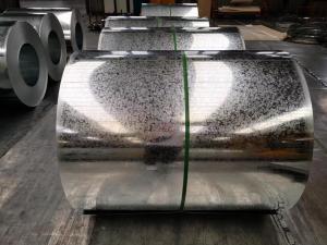 China G550 Dx51d Gi Galvanized Steel Coils Metal G90 Z180 Regular Spangle Zinc Coated factory