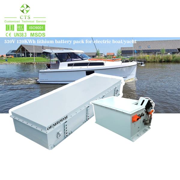 CTS IP67 marine lithium battery pack for boat 400V 500V 200AH 50KWH 100KWH