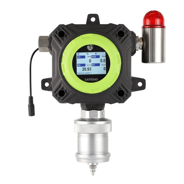 China IECEx ATEX Certified Fixed Gas Detector With Manually Span And Zero Calibration Function factory