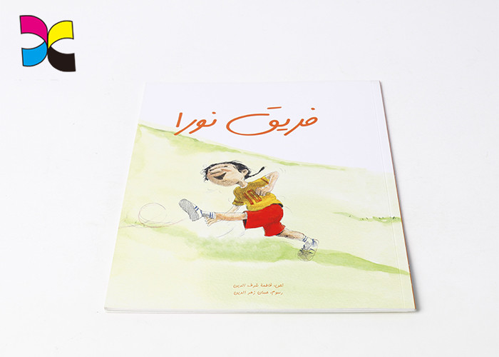 Cartoon Custom Book Printing Services , Children Perfect Bound Book Printing