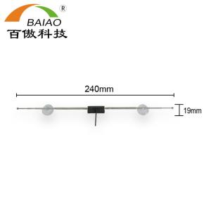 China Telescopic 5 - 28dBi Car TV WiFi Antenna With Sucking Disc factory