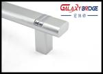 Solid 320mm Aluminum Kitchen Cabinet Handles , Silver Zinc Assembly Aluminium D