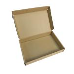 Customizable Gift Paper Box Brown CDR File Kraft Corrugated Mailer Boxes