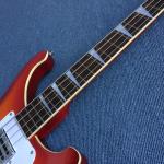 Top quality Rick 4003 model Ricken 4 strings Electric Bass guitar in Purple