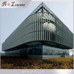 Exterior Aerofoil Aluminum Airfoil Louvers Sun Control Horizontal louver For
