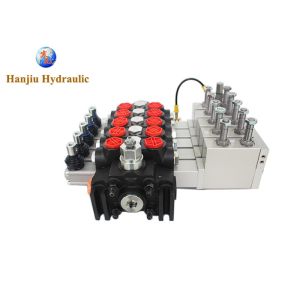 DCV140 Electro Hydraulic Control Directional Control Valve 140 Liters Section