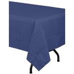 No Embossing Plain Dyed Waterproof Solid Tablecloth 54x108in