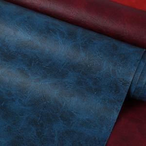 China Yangbuck Style Packaging Leather Non Woven PVC Imitation Leather Material factory