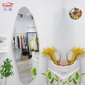 China Full Unbreakable Glass Mirror Modern Design Style for Wall Mounted Home Bathroom Decor factory