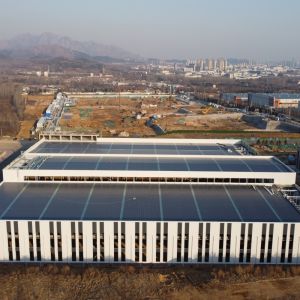 China Prefab Steel Structure Building Q235B Q355B with 50-Year Lifespan factory