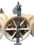 Cast Steel Sheave Wire Rope Pulley Block / Heavy Duty Pulley Block CE Approval