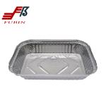 99% Aluminum Take Out Combo Rectangular Foil Trays Silver Color
