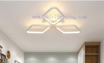 Good Ceiling Lamps For China LED Lighting 510*510*90MM Black Or White Color