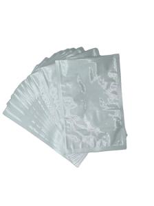 China Mylar Flat Textured Vacuum Sealer Bags Aluminum Foil factory