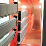 Automatic Powder Coating Booth for Fence, Busbar, and Aluminum Profiles