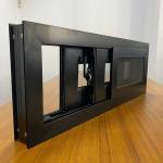 Double Glaze Slide Up Aluminum Window Powder Coated Aluminium Window Glass