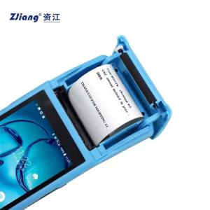 China ODM 4G Android Portable Wireless POS Terminal Machine With 58mm Printer on sale