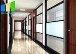 Aluminum Frame Soundproof Glass Partition Full Height Office Wall Divider