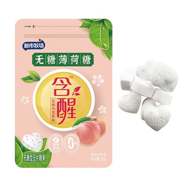 White Peach Oolong Tea Sugar Free Mint Candy Flavoring Ingredients for Sugar