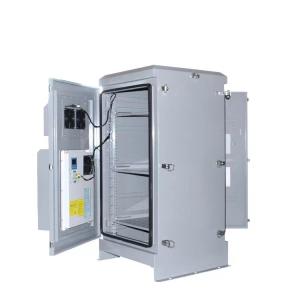China Ventilated Air Conditioning Outdoor Network Cabinet Outdoor Server Rack Cabinet With Thermostat And Heater factory