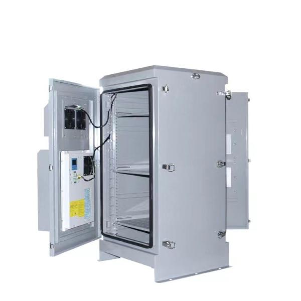 IP65 Air Conditioning Outdoor Network Cabinet Outdoor Server Rack Enclosure