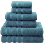 Transform Your Bathroom Shower with Our Dobby Border 100% Cotton Towel Set All