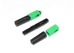 Green Black Field Assembly Optical Connector ISO 9001 Certification