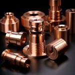 Lathe Machining CNC Parts CNC Turning Copper Parts Mechanical Machining Parts