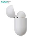 White ABS TWS True Wireless Stereo Earbuds With Display Screen Air3
