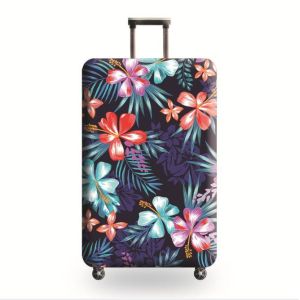 China Protective 40L 5# Zipper Elastic Luggage Suitcase Cover on sale