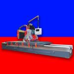 Red Marble Granite Linear Baluster Railing Skirting Cutting CNC Stone Profiling