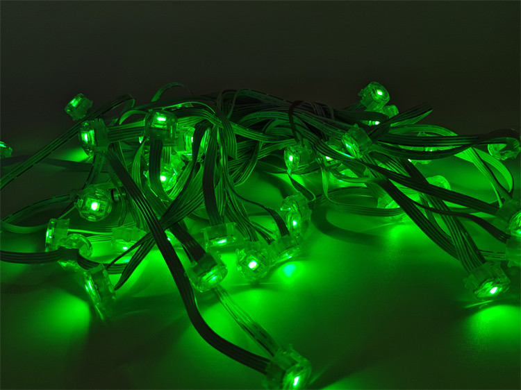 Global hot selling high quality colorful eave string lights for Christmas home decoration