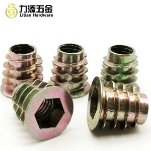 M6 Recessed Nut In Wood JIS Model Spheroidizing Tempering