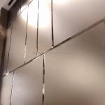 Bronze Acid Etched Double-Coated Silver Glass Mirror Sheet Ideal for Bathroom