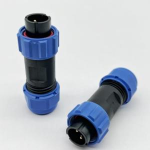 China Waterproof IP67 Circular Wire Connectors DIN Type Male Plug 2 3 4 5 6 8 10 12 Pin factory