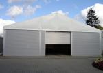 Aluminum Big White PVC Canopy 50m Temporary Warehouse Tent
