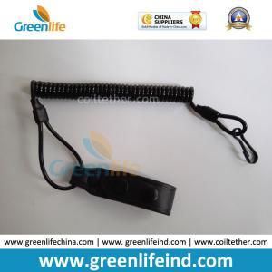 China New Arrival Military Tactical Pistol Coil Lanyard Prevent Loss of Handgun factory