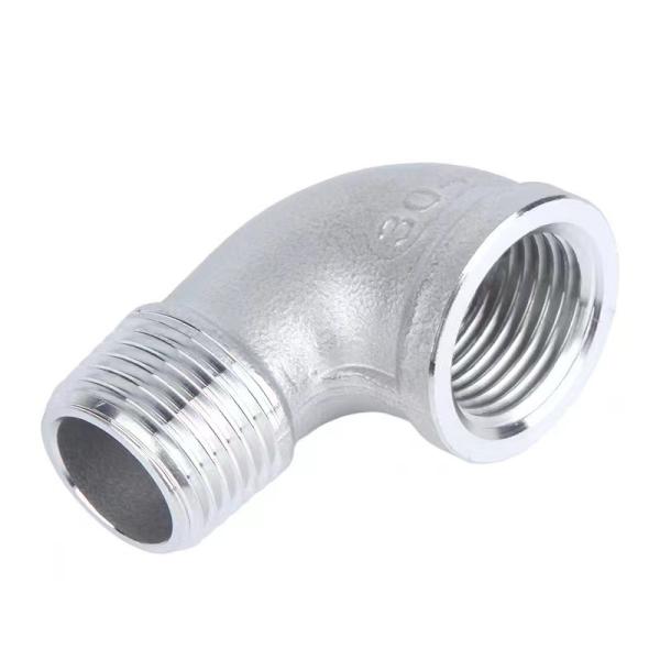 Stainless Steel 301/304/316 90 Degree Street Elbow 1/2" NPT Female x 1/2" NPT