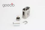 New arrival! Geeco mechanical box mod le brass phantus mini, Cherry wood box mod