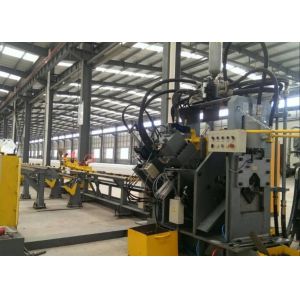 28000×6500×2200mm Angles Shearing Punching Machine Line Input By Keyboard And