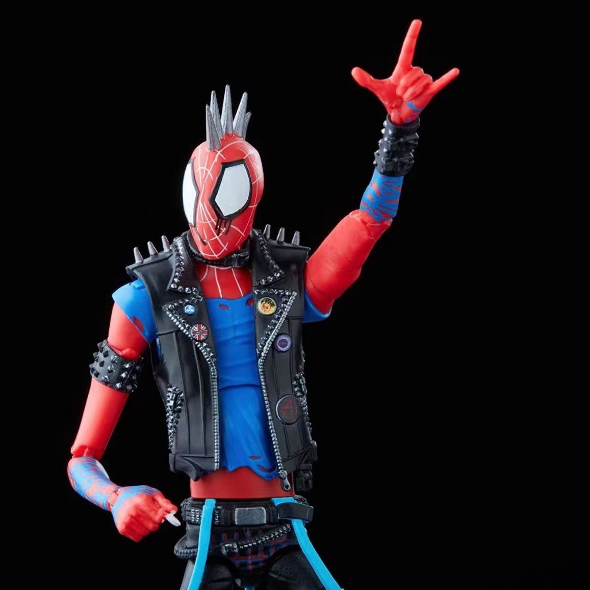 Hot Spider Punk Action Figure Figures for Mass Customization Marvel Legends