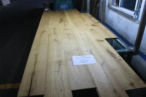 China 260mmNatural Oiled Oak Engineered Wood Flooring, EF Grade factory