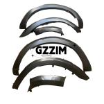 ISUZU DMAX 2024 Wheel Brow Fender Flares Black Mudguard