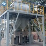6000*6000*6000mm Easy Installation Dry Mortar Mixing Plant Wall Putty Plaster