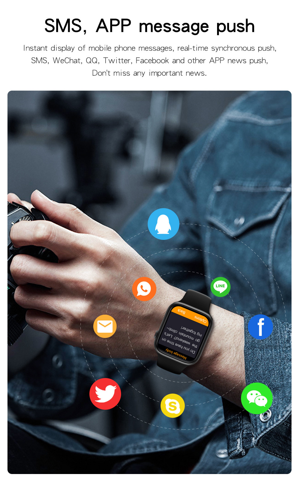 1.75 Inch IP67 Waterproof Bluetooth Calling Smartwatch W78 Pro 170mAh
