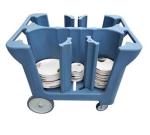 SGS Adjustable Dish Caddies Equipped With 5" Swivel Caster 94*71*81 Cm
