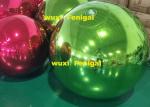 Christmas Shining Inflatable Mirror Balloon For Mall Display In South America