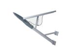 Remote Control High Power LED Street Light Fixture 40W 60W High Brightness