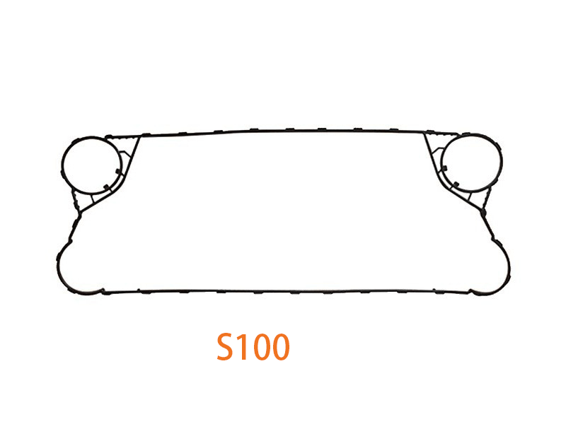 China Custom Plate Heat Exchanger Gasket For Heat Exchanger Sondex S100 NBR EPDM factory