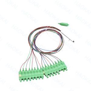 China 1x32 PLC Fiber Optic Splitter Fiber Optic Coupler Splitter With SC APC Connetcor factory
